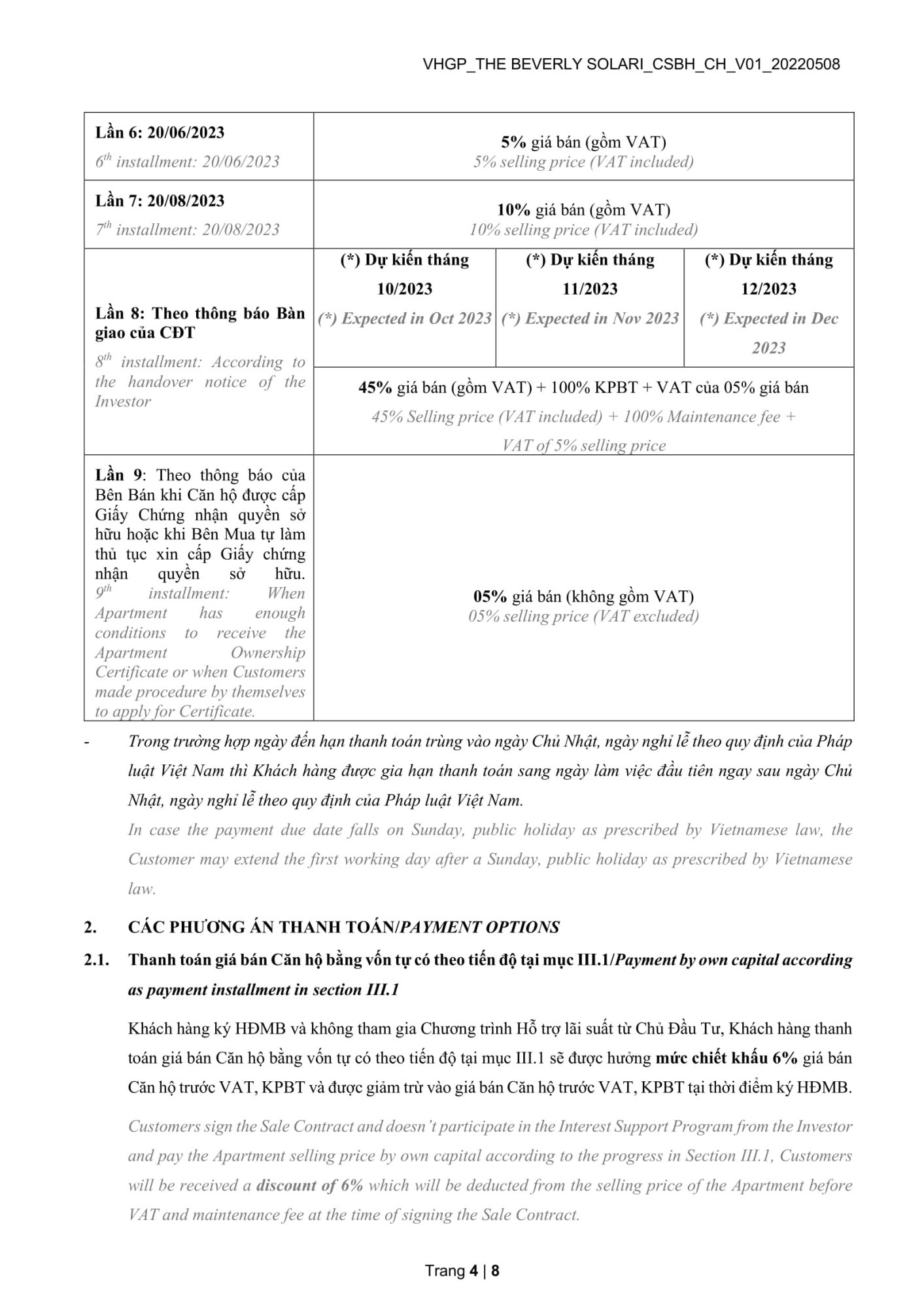 Chinh Sach Ban Hang The Beverly Solari 4