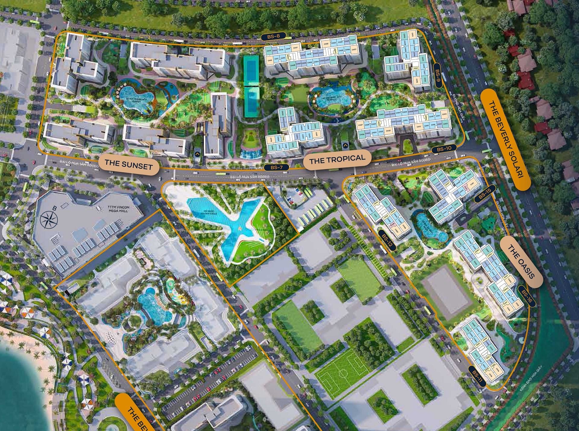 The Bevrly Solari Vinhomes Min