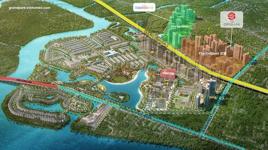 Vi Tri Phan Khu The Origami